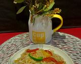 A picture of step 6 of Veg Chowmein.