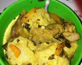 A picture of step 4 of Boiled Ripe Plantain with Goat Meat Peppersoup.