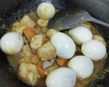 Foto langkah ke 3 dari resep Bubur Telur Jamur.