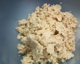 A picture of step 1 of Soy Bean Hamburger Steaks.