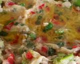 A picture of step 5 of Baba gannoush with a little twist.