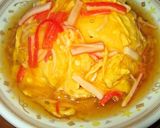 A picture of step 5 of Cheap Crab Omelet over Rice.