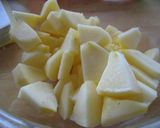 A picture of step 1 of Moist! Apple & Yogurt Cake.