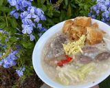 Hình bước làm 3 của món Cháo chân giò, tim gà