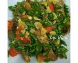 Foto langkah ke 4 dari resep Ikan Asin Sambal Ijo.