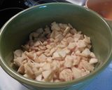 A picture of step 2 of Apple Crisp.