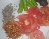 A picture of step 2 of Gawar phali.