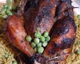 صورة لخطوة 15 من وصفة دجاج مشوي محشي بالارز 🍗🍗