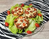 Foto del paso 6 de la receta: 💫Milanesas de calabaza a la napolitana 💫 Horneadas 💫 Salvado de avena y semillas 💫