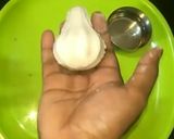 A picture of step 7 of Mittai Kozhukattai.