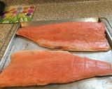 Foto del paso 1 de la receta: Salmón horneado con finas hierbas