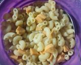 Foto langkah ke 3 dari resep Macaroni Dadar.
