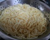 A picture of step 3 of Tikka spaghetti 🍝 😋.