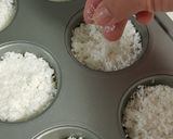 A picture of step 3 of Traditional 4-ingredient Baked Coconut Bites.