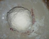 A picture of step 1 of Patira with egg sauce.