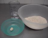 Foto del paso 1 de la receta: Pan integral saludable (4 ingredientes)