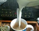 A picture of step 8 of Hand beaten coffee.