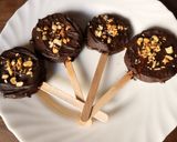 A picture of step 8 of Choco turtle apples #team contest#supersnackers#snacks.