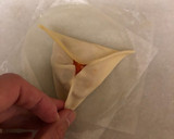 Foto del paso 3 de la receta: Triángulos de sobrasada