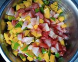 A picture of step 1 of Fruit salad.