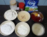 A picture of step 2 of Eggless muffins.