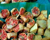 Foto langkah ke 9 dari resep TESOPA (Telur Sosis Pangsit).