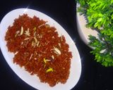 A picture of step 7 of Gajar ka halwa.