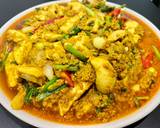 ไก่ผัดผงกะหรี่ วิธีทำสูตร 4 รูป