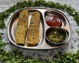 A picture of step 6 of Fresh methi leaves paratha.