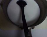 A picture of step 2 of Fruit Packed Milk Kanten Jelly.