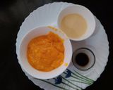 A picture of step 2 of Cherry Mango mousee.