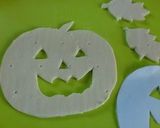 A picture of step 3 of Kabocha Pies for Halloween.