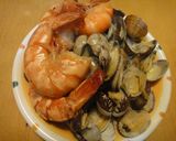 A picture of step 5 of Our Family's Bouillabaisse-style Tomato Hot Pot.