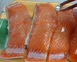 A picture of step 1 of Foil-Baked Salmon with Miso and Butter.