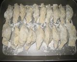 A picture of step 12 of Boiled Gyoza Dumplings With Slippery Smooth Homemade Skins.