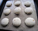 A picture of step 5 of Banana and Okara Cookies for Vegans.
