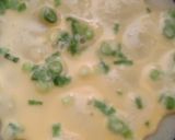 A picture of step 4 of Taiwanese Danbing-style Breakfast Crepe with Egg and Flour.