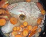 Sup Kepala Ikan Kakap langkah memasak 6 foto