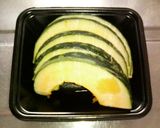 A picture of step 1 of Butter Kabocha with Black Sesame Seeds.