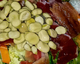 Foto del paso 6 de la receta: Ensalada de habitas baby con jamón