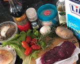 Hình bước làm 1 của món Bò bít tết kiểu Pháp cho bữa sáng tràn đầy năng lượng!