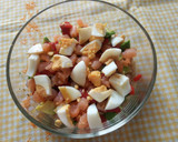 Foto del paso 9 de la receta: Ensalada de Cuscús o Quinoa y pimientos del piquillo con salmón ahumado