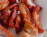 รูปขั้นตอนการทำที่ 4 ของ หมูแดดเดียว หมูเค็มทอด