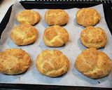 A picture of step 8 of Microwave-Oven Cream Puffs.
