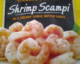 A picture of step 1 of Shrimp and crab pesto pasta.