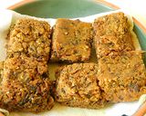 A picture of step 5 of Kothimbir vada.