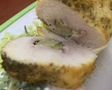 Töltött csirkemell rolád recept fázis 3 fotója