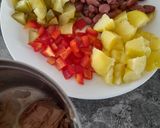 عکس مرحله 1 از دستور سالاد تن ماهی و لوبیای قرمز
