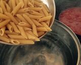 A picture of step 3 of Chorizo Sausage And Tomato Pasta 😀.
