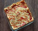 Foto langkah ke 4 dari resep Smoked Beef Cheese Toast.